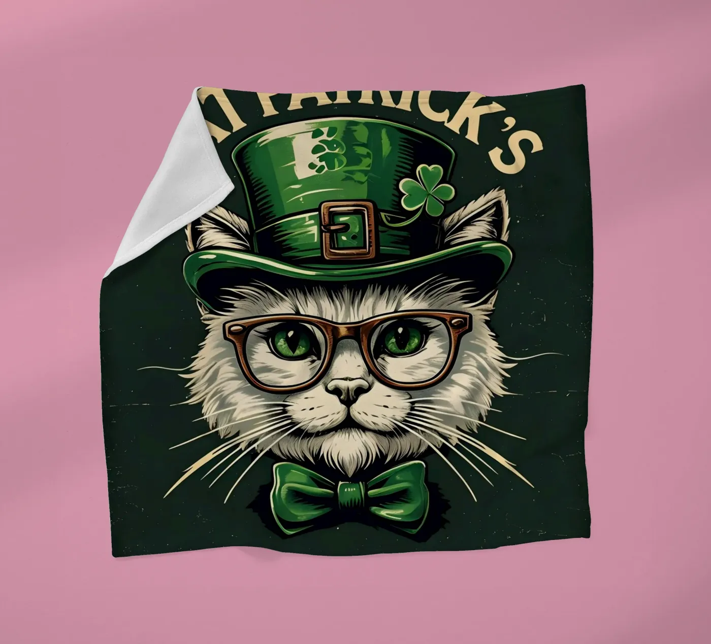 Cat Patrick's coperta in pile da RETRO VINTAGE EDITION