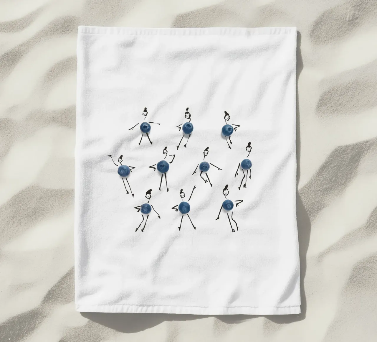 Blueberries on Parade telo mare da Gretchen Roehrs