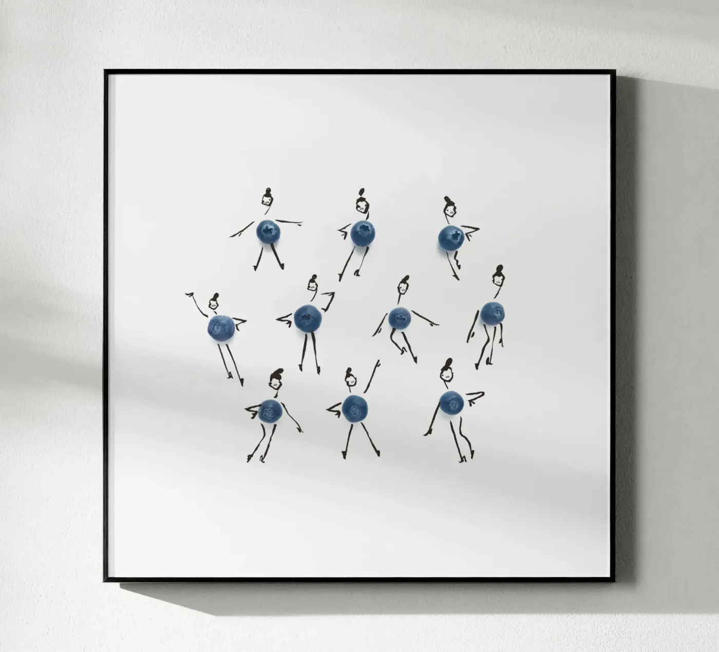 Blueberries on Parade plexiglass da Gretchen Roehrs