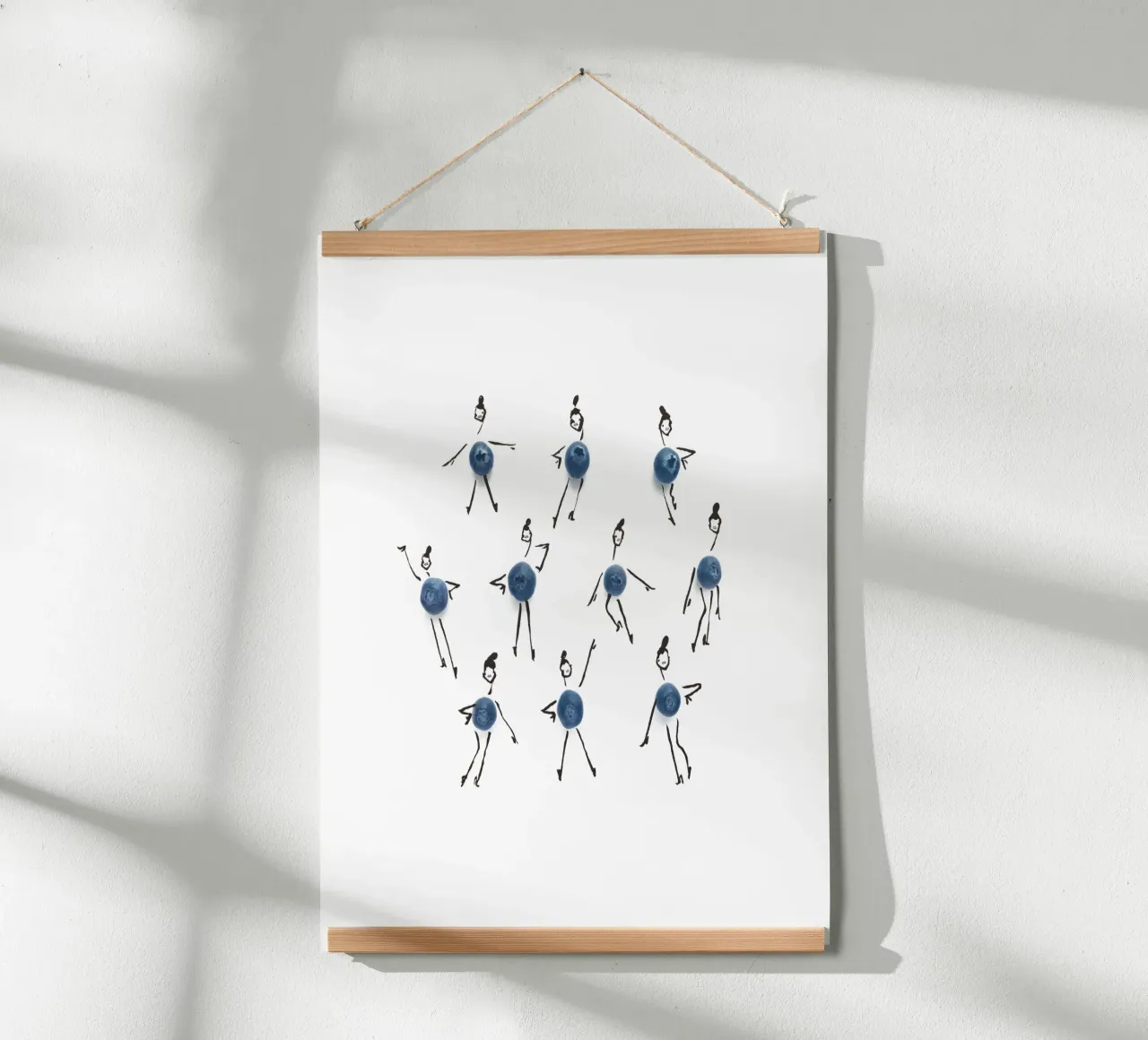 Blueberries on Parade carta hahnemühle da Gretchen Roehrs