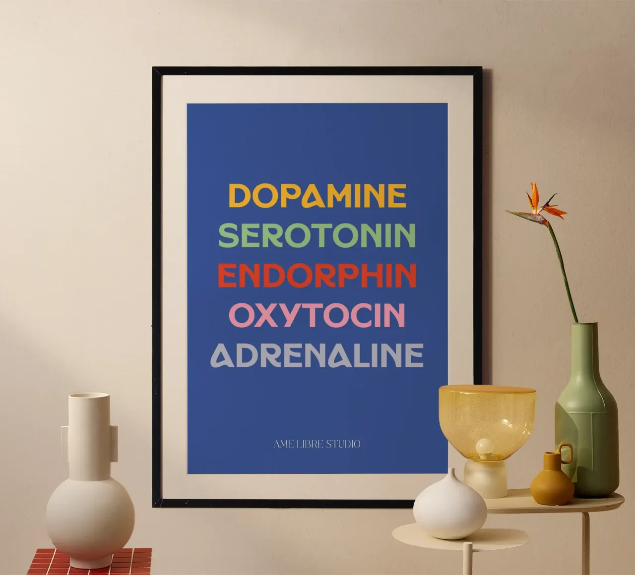 🌊🌿☀️ poster by ÂME LIBRE STUDIO