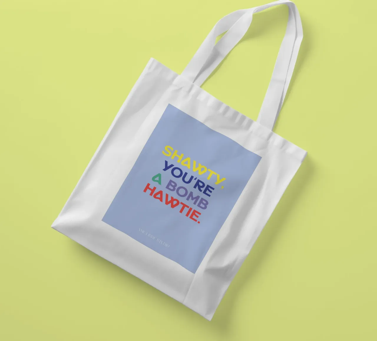 🩵 tote bag by ÂME LIBRE STUDIO
