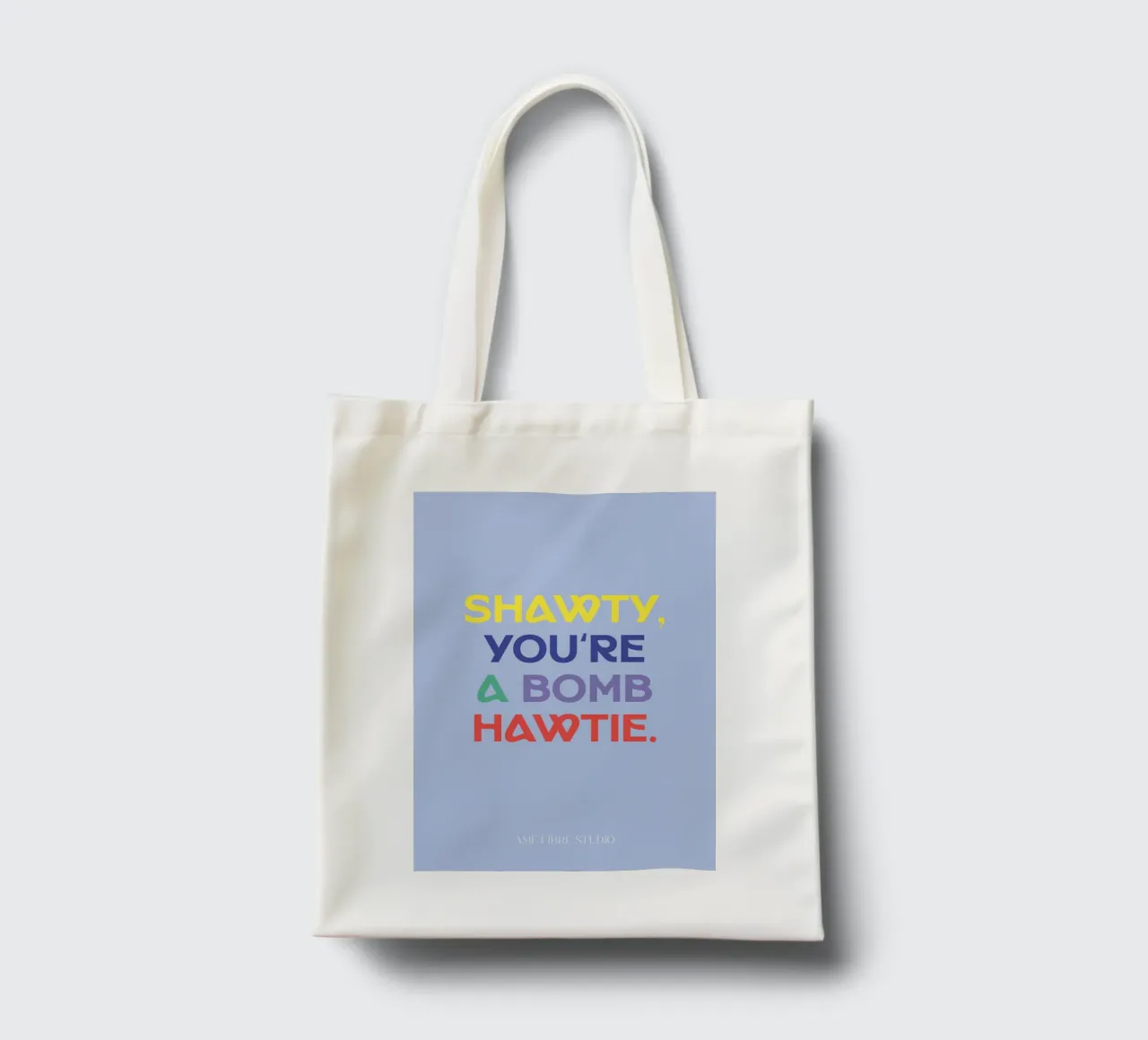 🩵 tote bag by ÂME LIBRE STUDIO