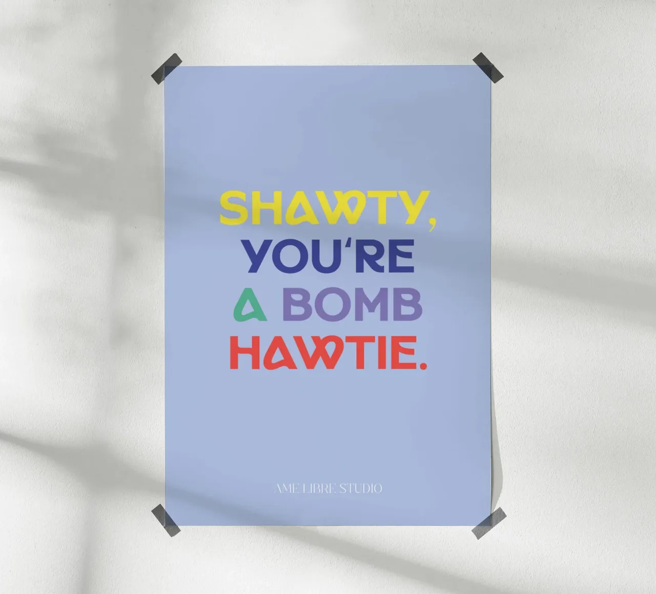 🩵 poster by ÂME LIBRE STUDIO