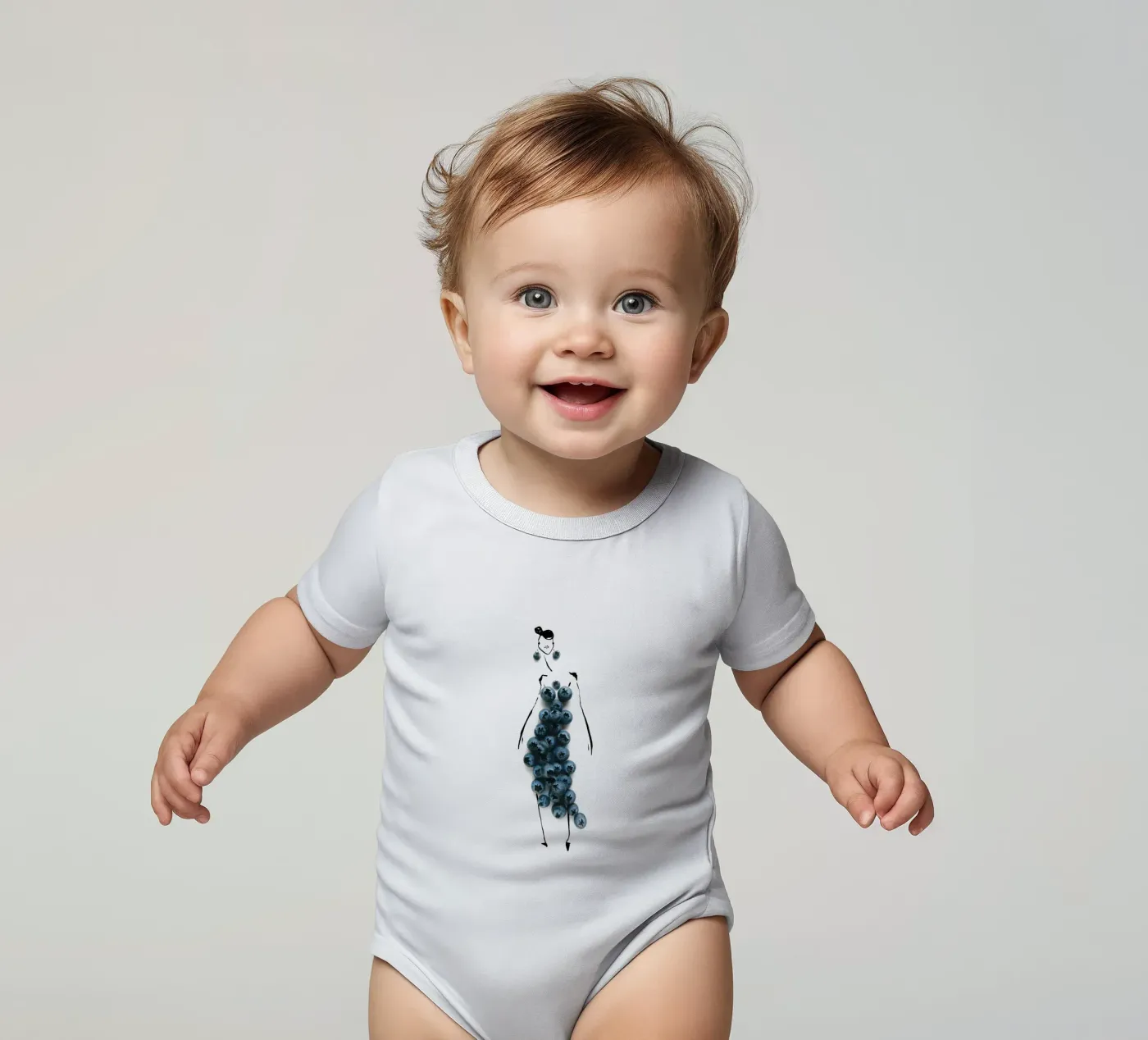 Bluets body bébé de Gretchen Roehrs