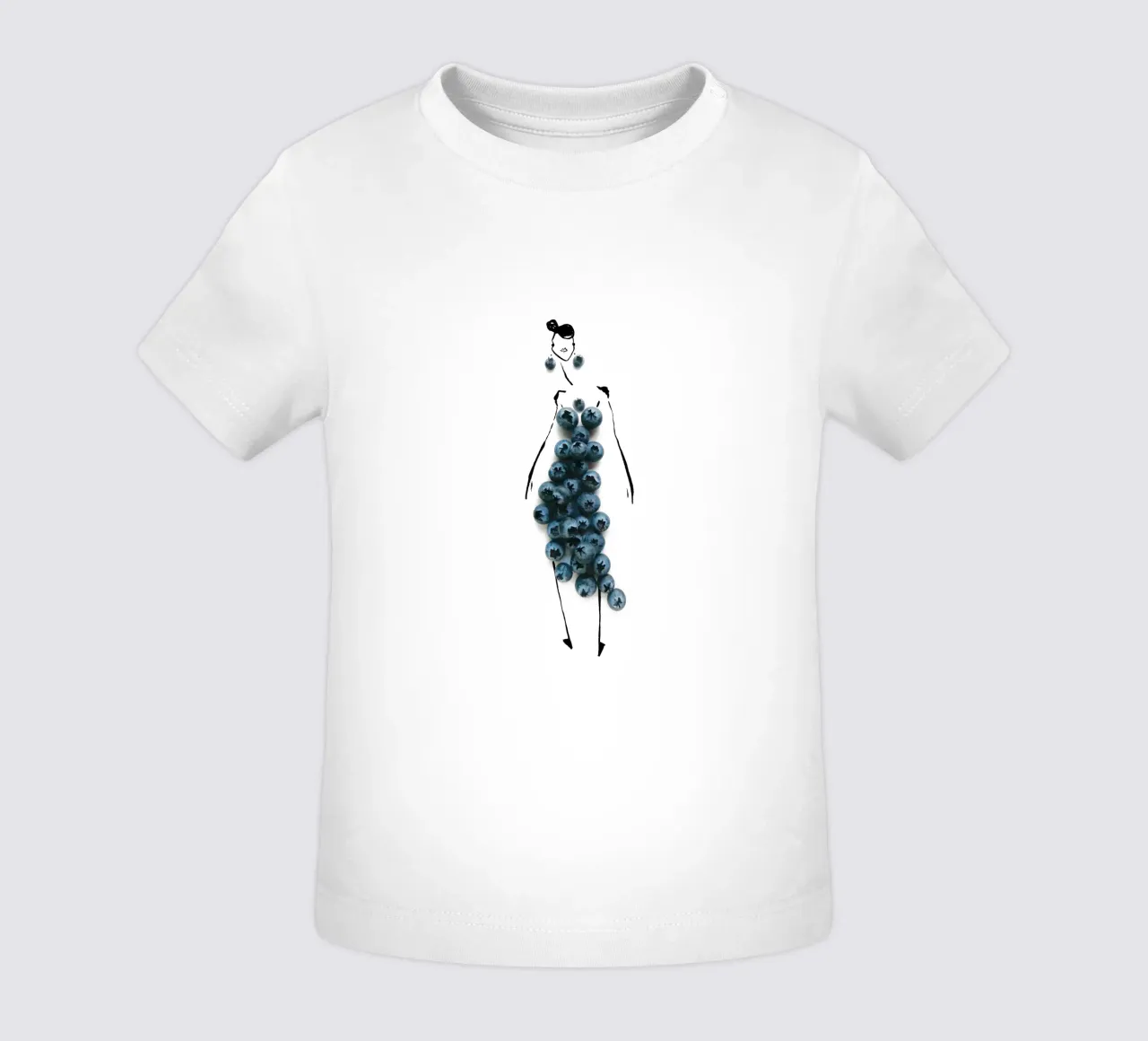 Bluets baby t-shirt by Gretchen Roehrs