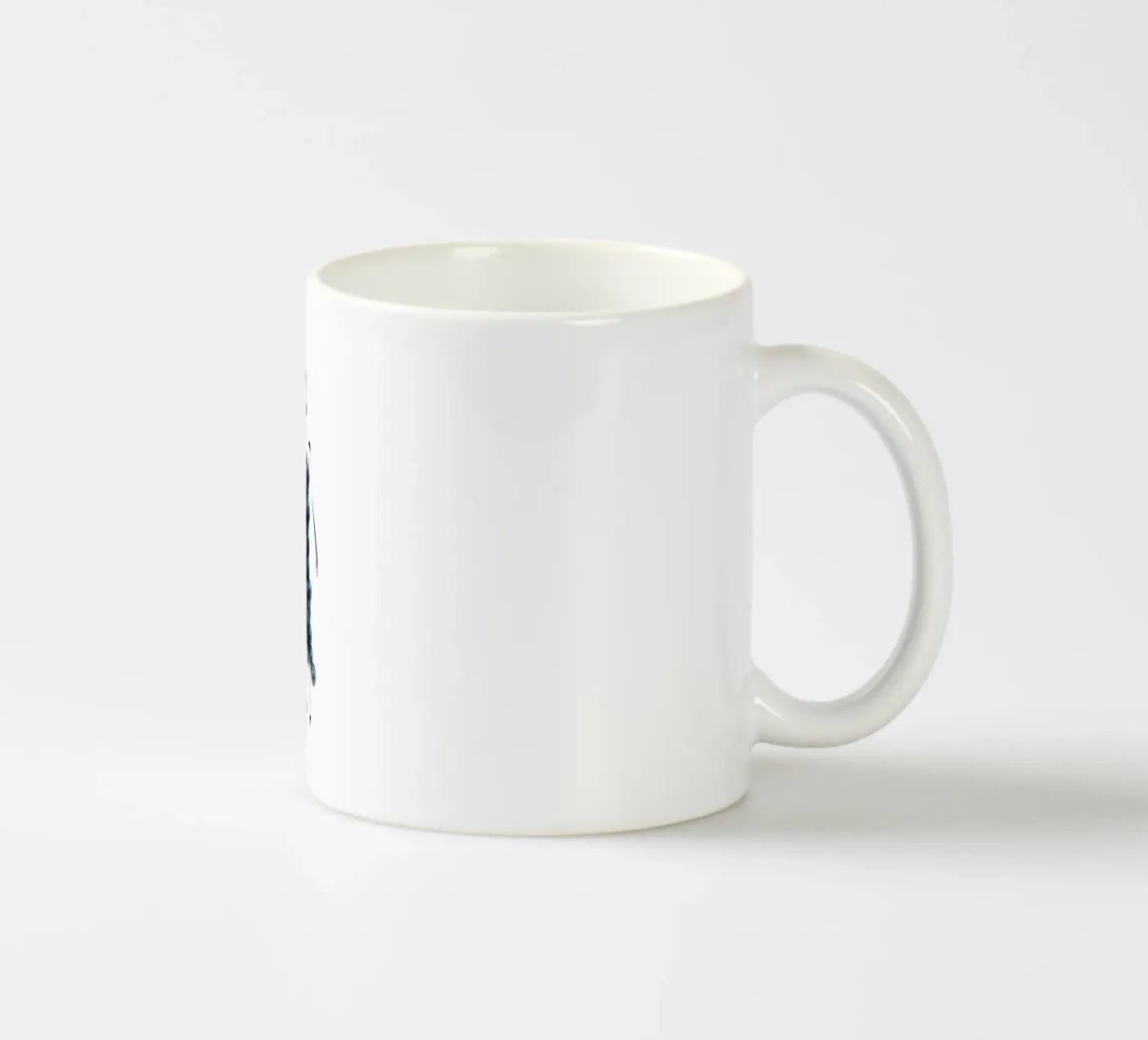 Bluets ceramic mug by Gretchen Roehrs
