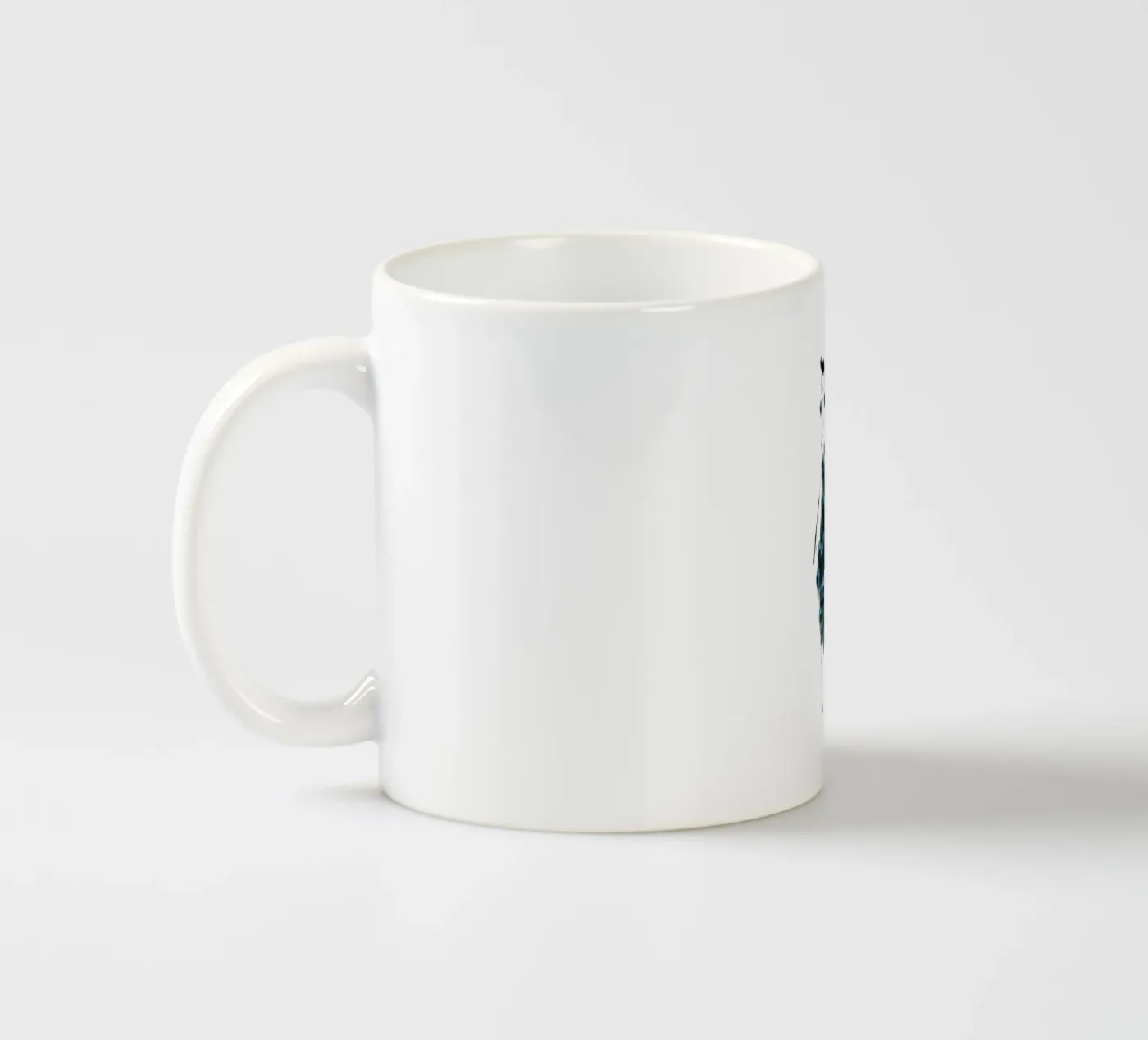Bluets ceramic mug by Gretchen Roehrs