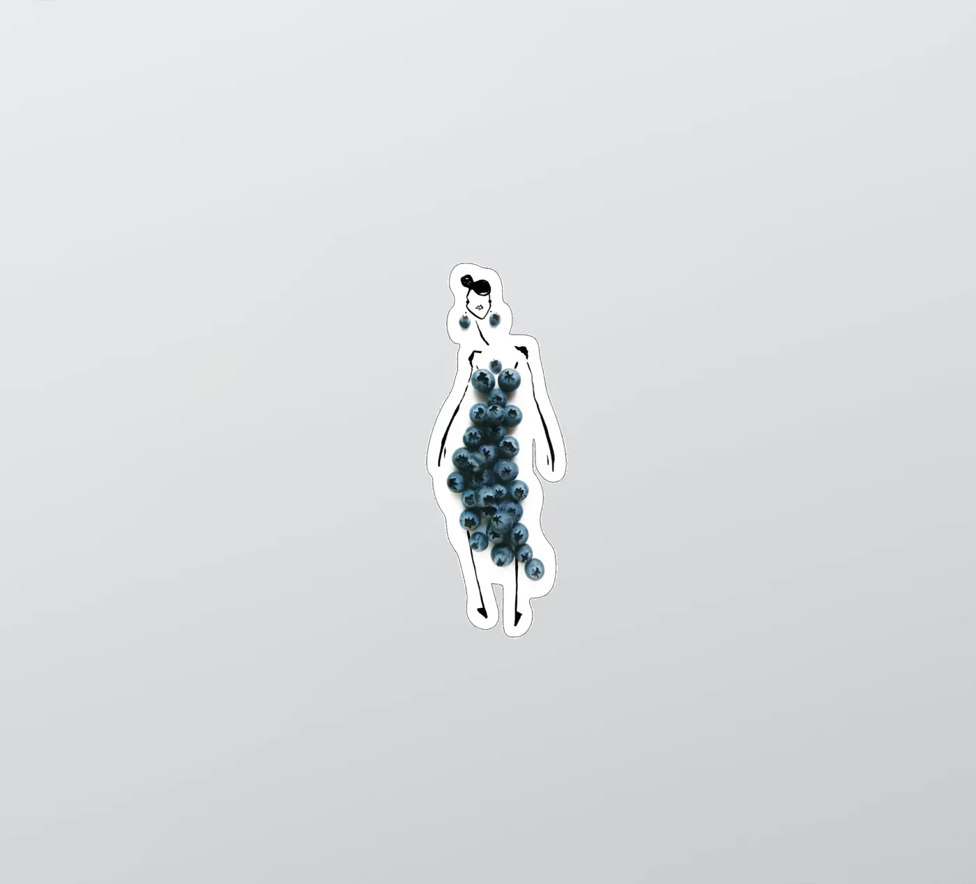 Bluets adesivo da Gretchen Roehrs