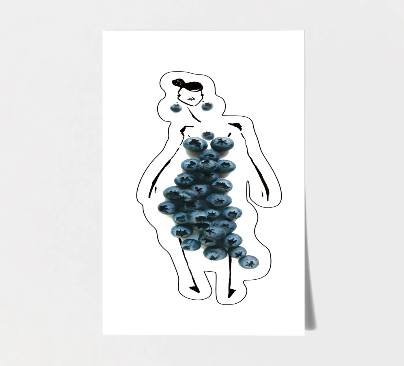 Bluets stickervel van Gretchen Roehrs
