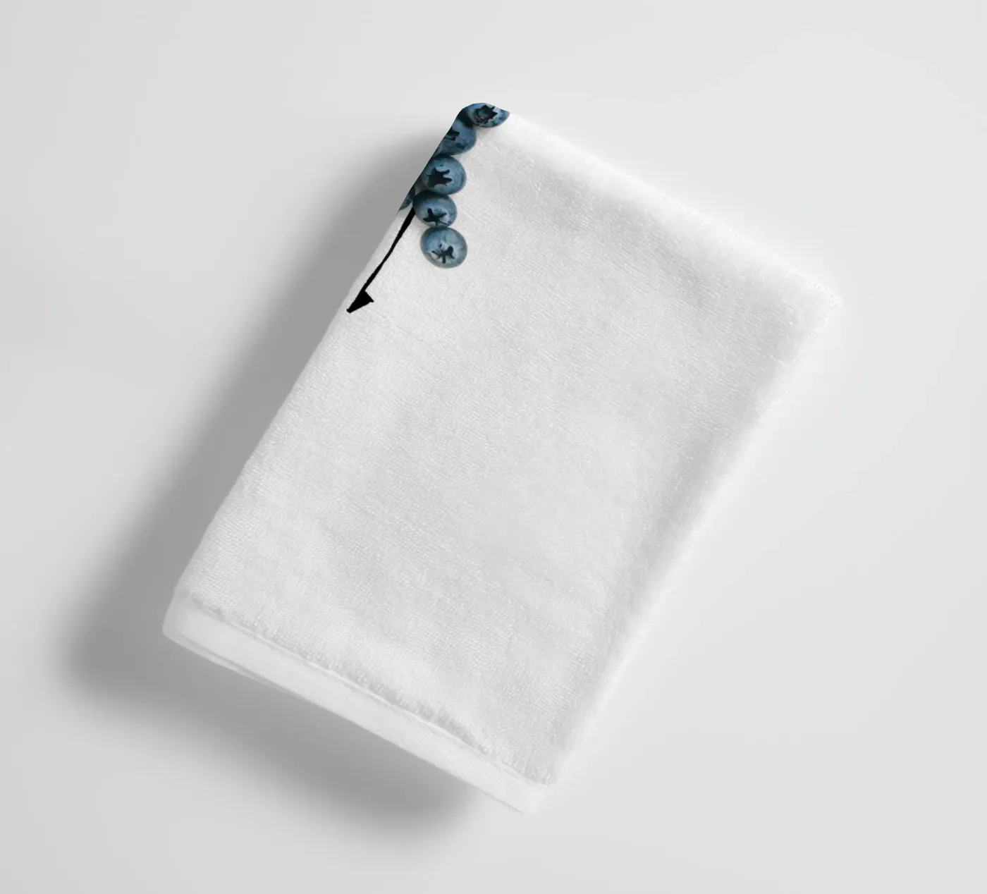 Bluets badhanddoek van Gretchen Roehrs