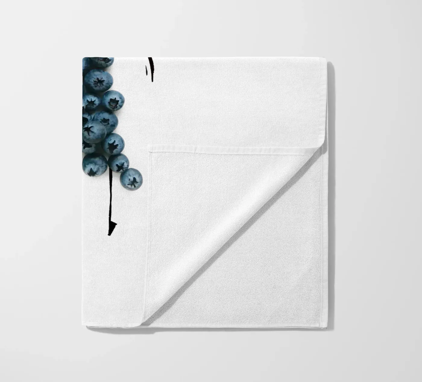 Bluets strandhanddoek van Gretchen Roehrs