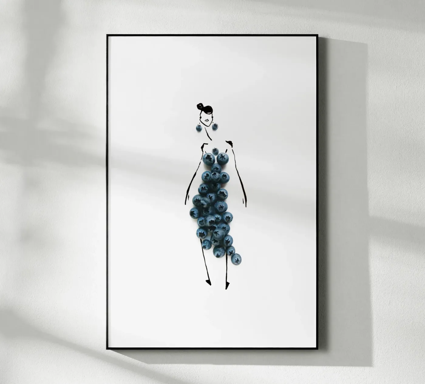 Bluets plexiglas de Gretchen Roehrs