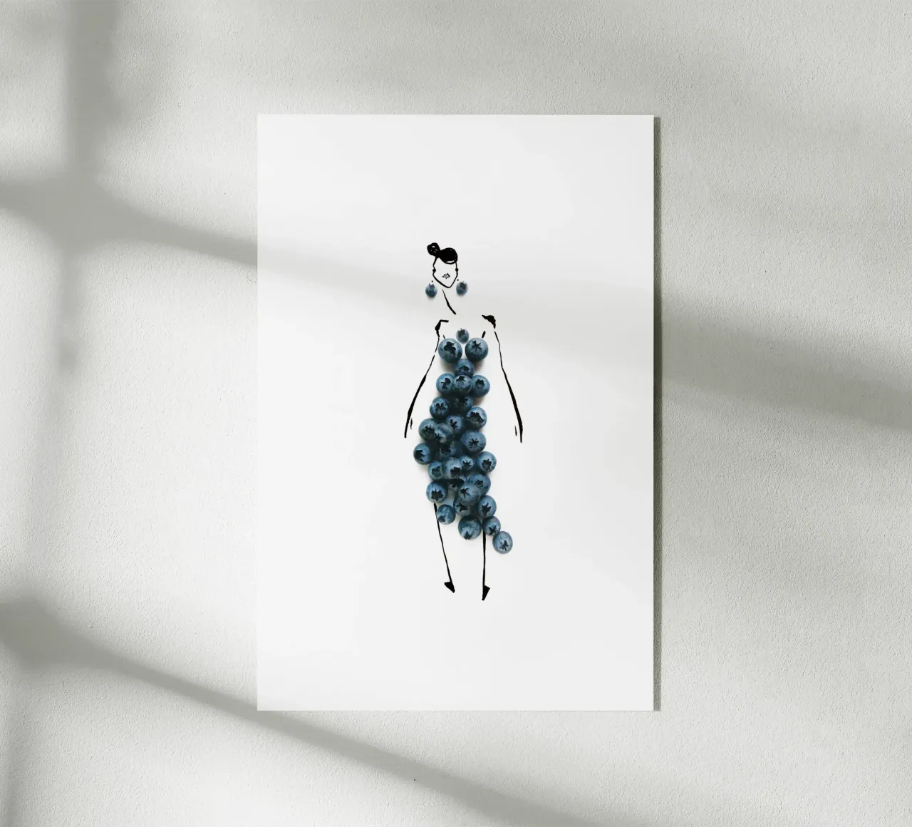 Bluets plexiglass da Gretchen Roehrs