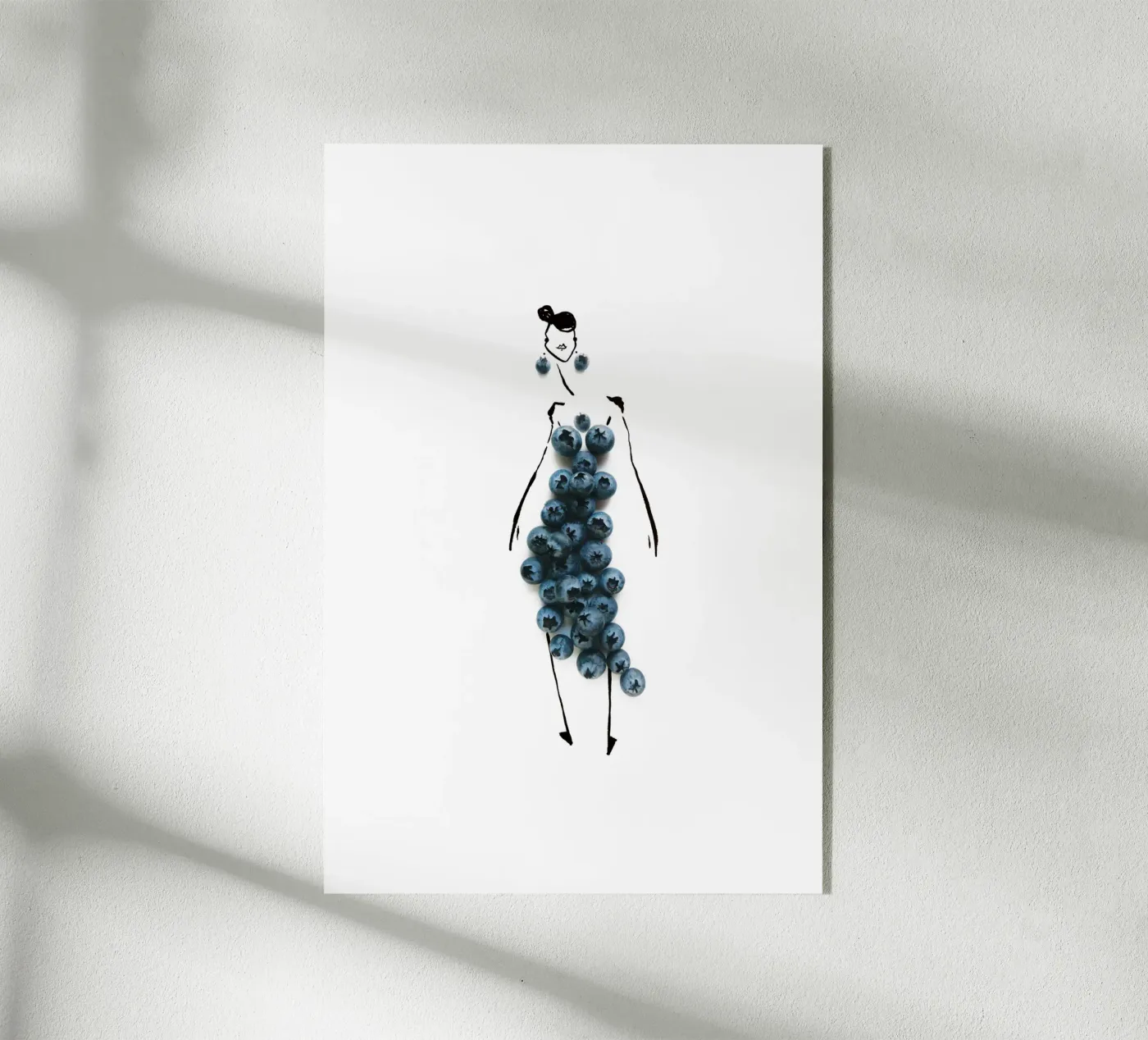 Bluets plexiglas de Gretchen Roehrs