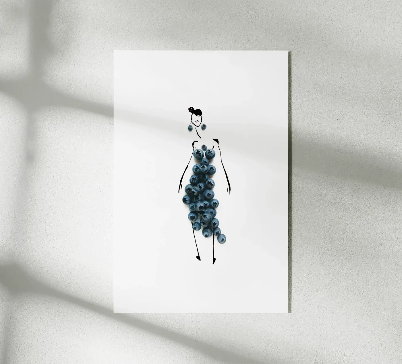 Bluets plexiglass da Gretchen Roehrs