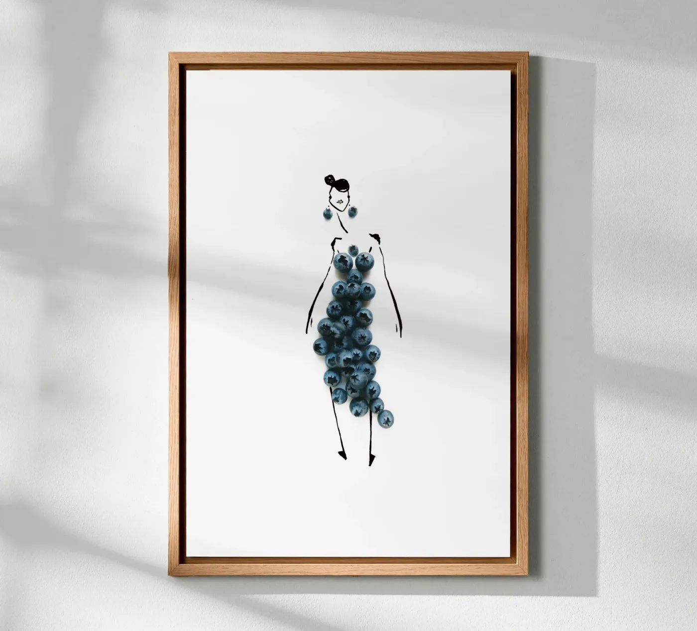 Bluets forex plate by Gretchen Roehrs