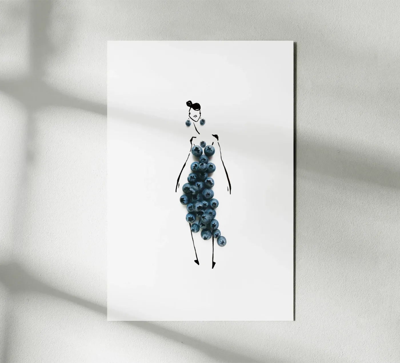 Bluets forex plate by Gretchen Roehrs