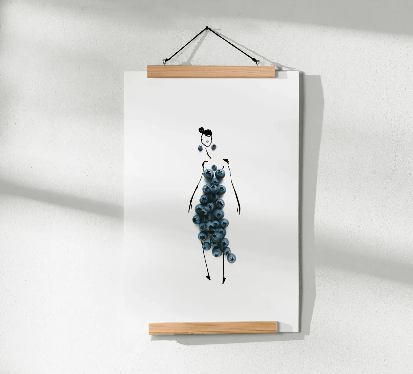 Bluets Poster von Gretchen Roehrs