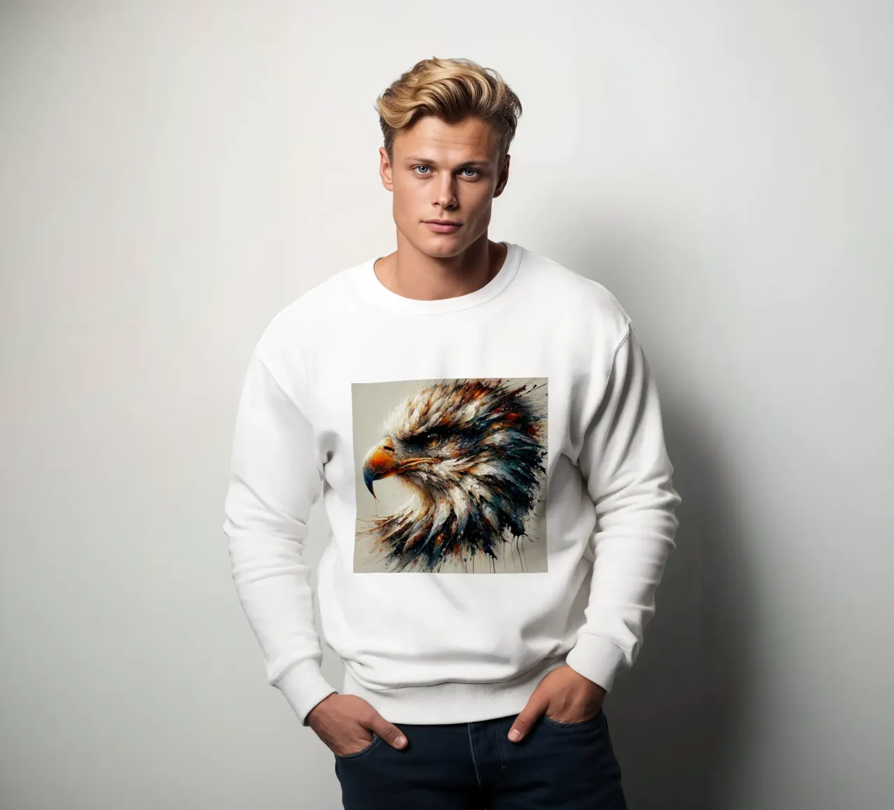 Aigle puissant sweat de Chromatic Fusion Studio