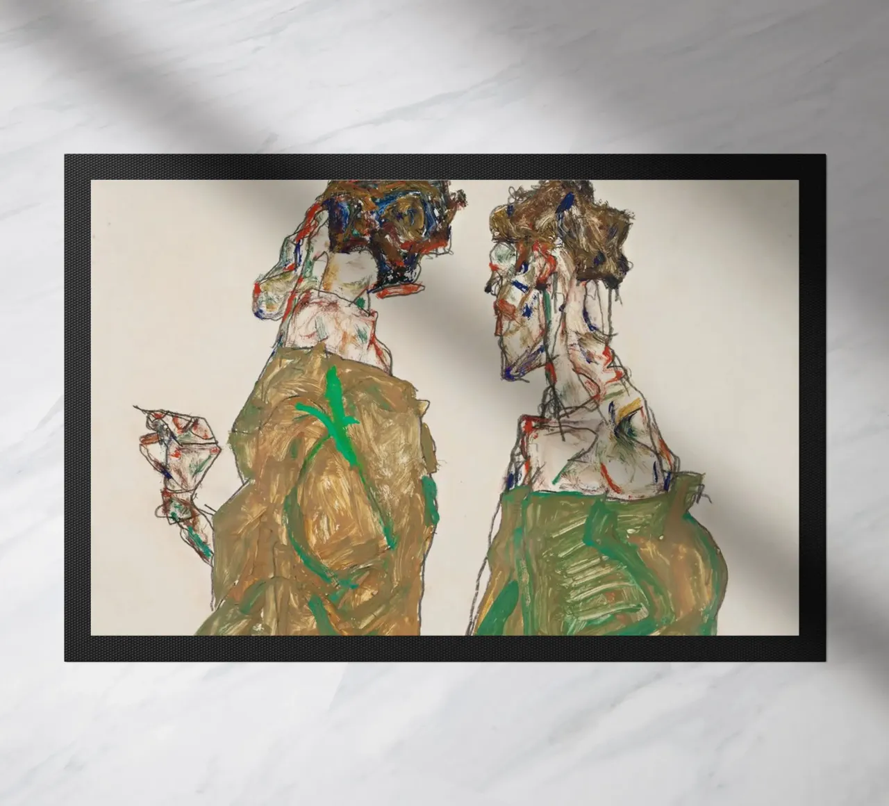 Egon Schiele - Devozione zerbino da William Store