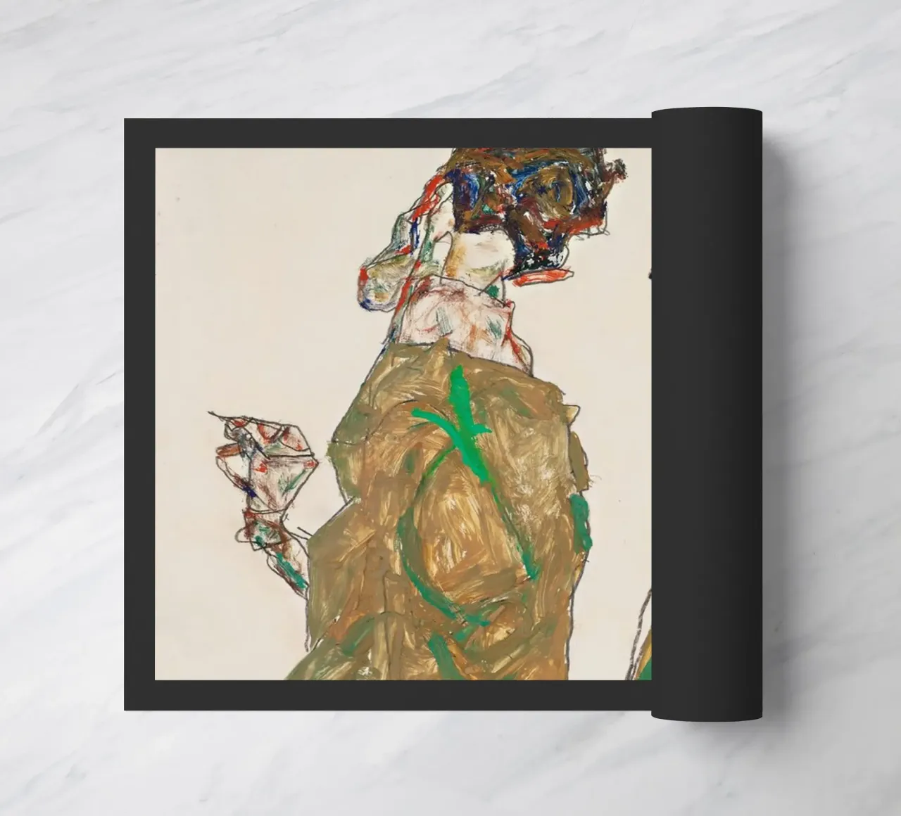 Egon Schiele - Devozione zerbino da William Store