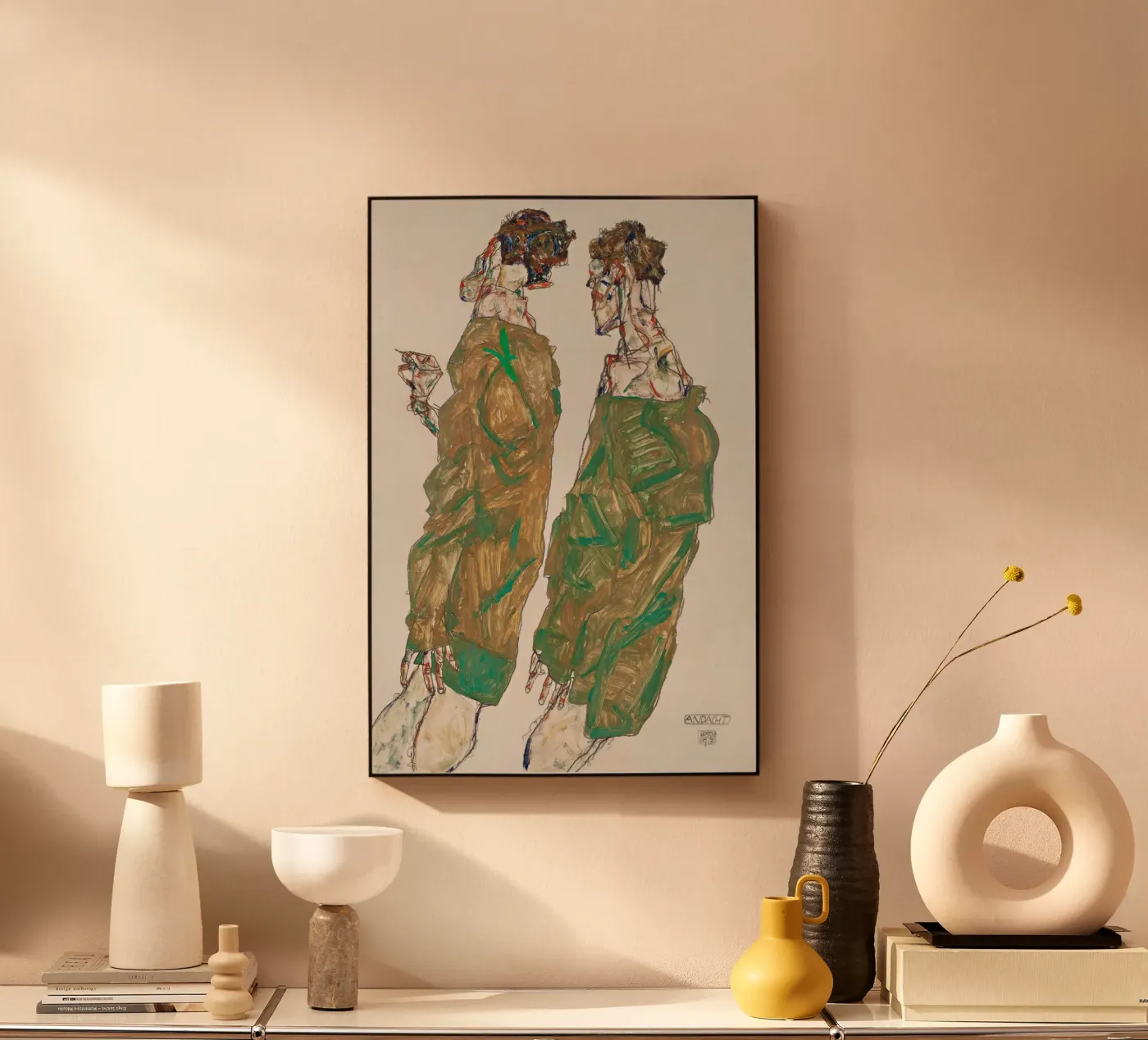 Egon Schiele - Devotion plexiglass da William Store