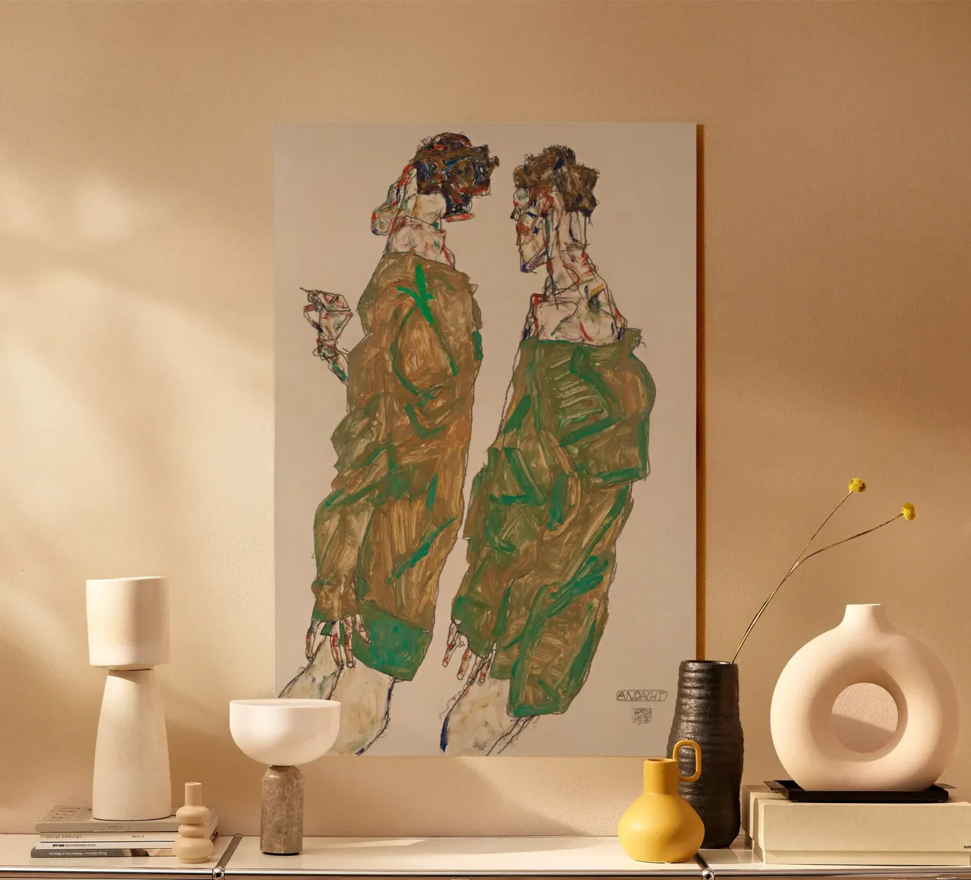 Egon Schiele - Devotion plexiglass da William Store