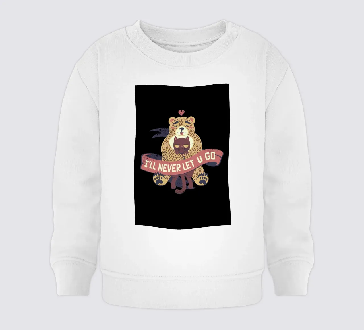 I'll Never Let You Go felpa neonato da Tobe Fonseca