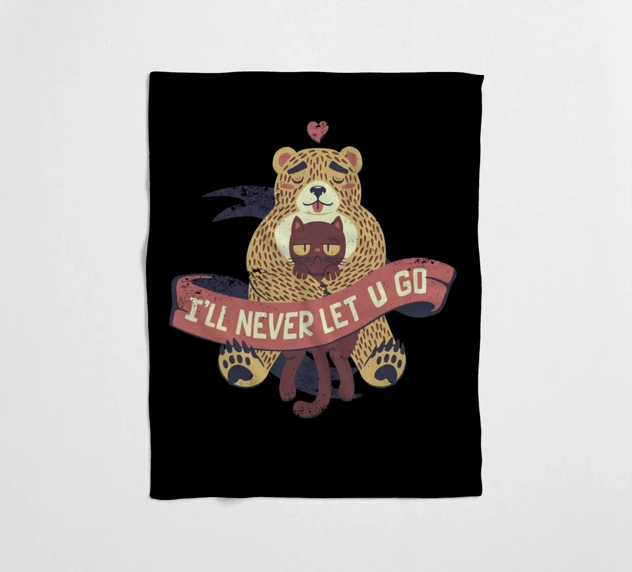 I'll Never Let You Go coperta in pile da Tobe Fonseca