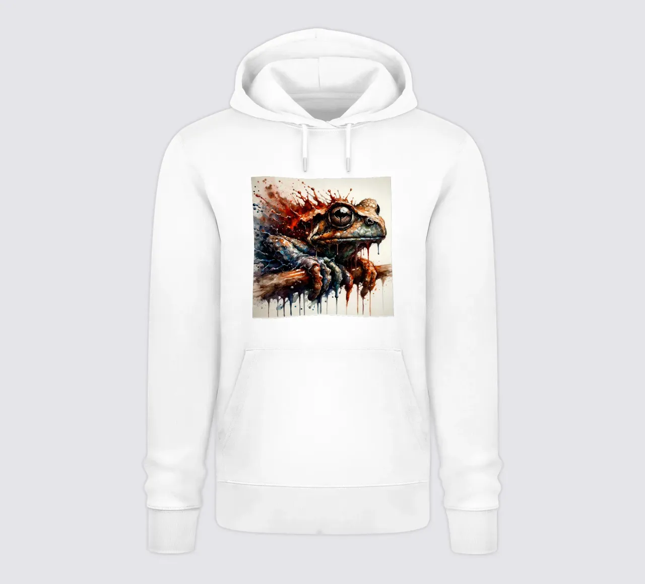 Rana poderosa sudadera con capucha de Chromatic Fusion Studio