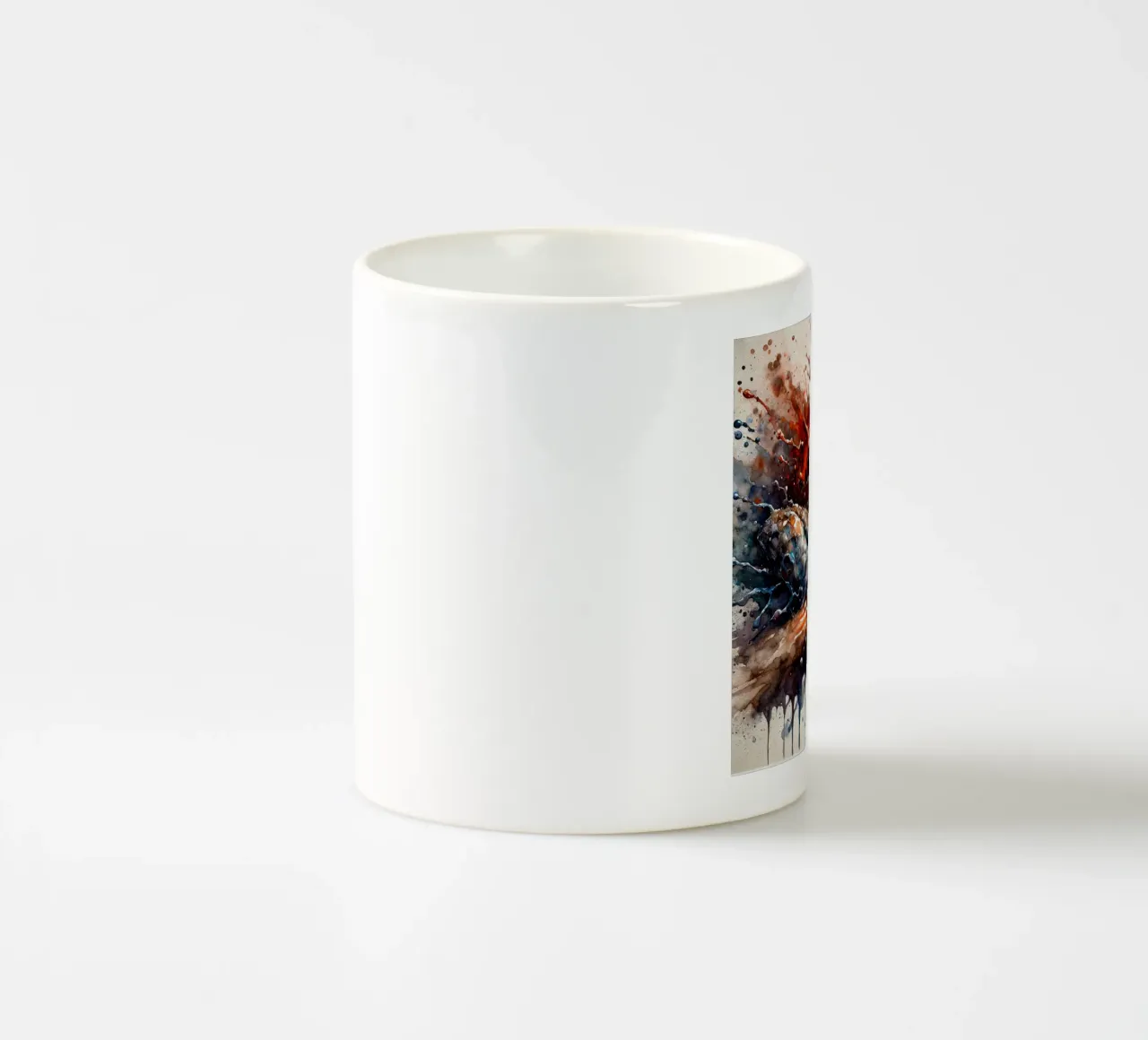 Mächtiger Frosch Keramik Tasse von Chromatic Fusion Studio