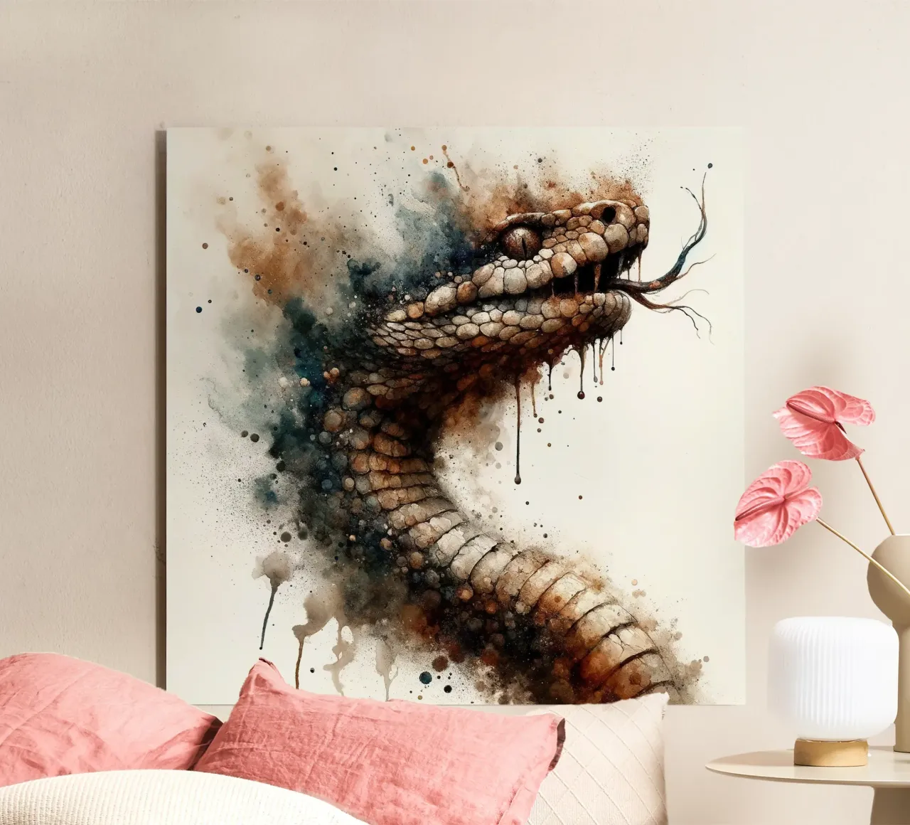 Serpiente poderosa aluminio dibond de Chromatic Fusion Studio