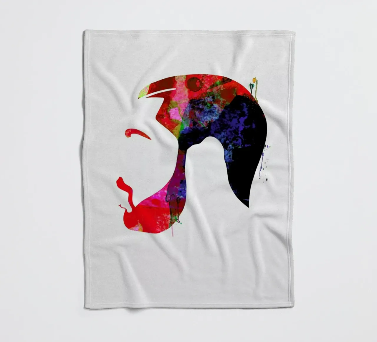 Drake fleece blanket by Naxart