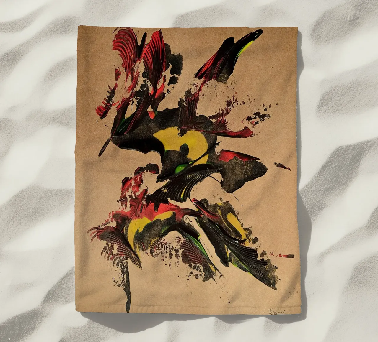 NATURAL STYLE 40 telo mare da Thierry Vobmann Abstract painting