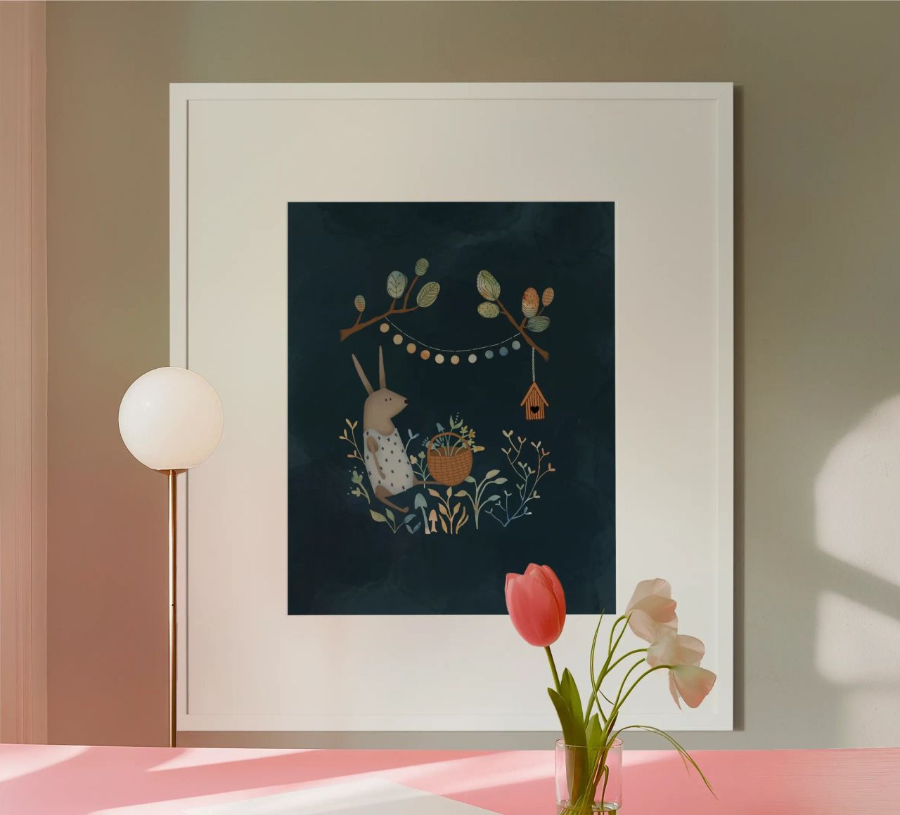 Belle's Night Glow, Skurrile Kunst für Kinder Poster von Urchin Bay Art