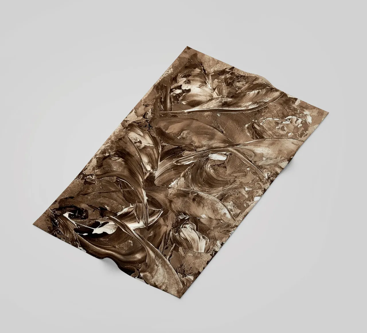SEPIA 26 telo mare da Thierry Vobmann Abstract painting