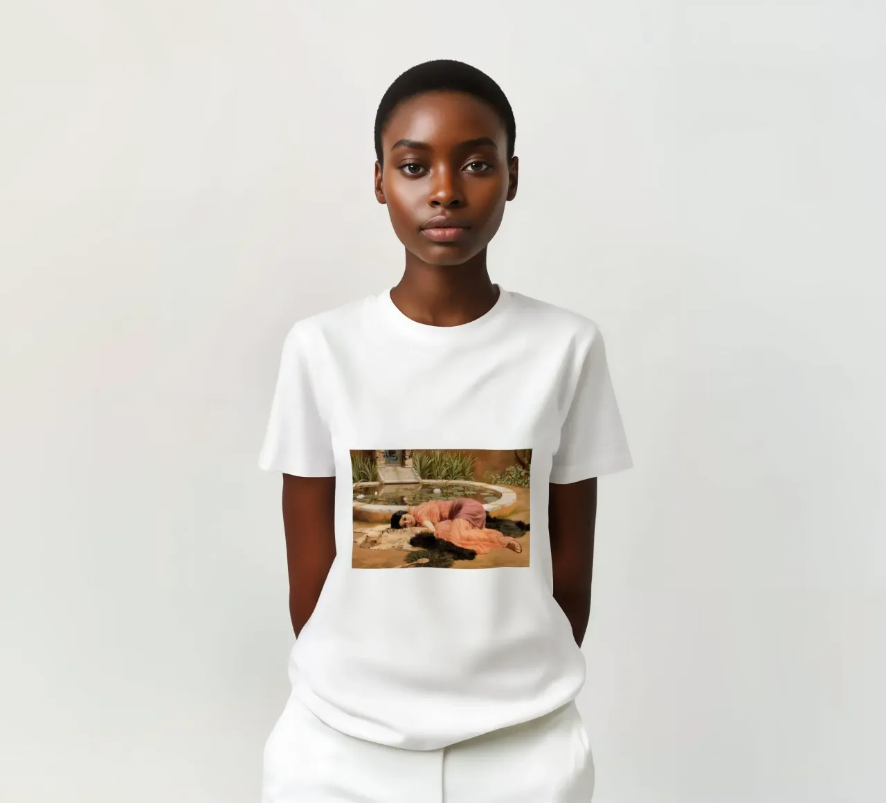 John William Godward - Dolce Far Niente t-shirt da Timeless Artworks