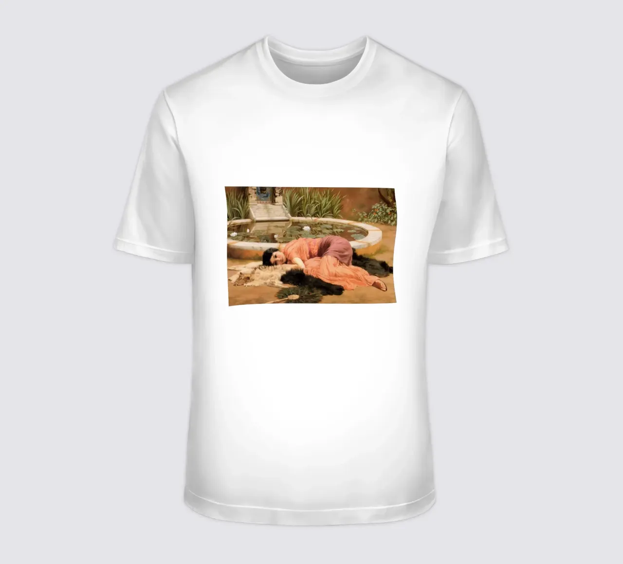 John William Godward - Dolce Far Niente t-shirt da Timeless Artworks