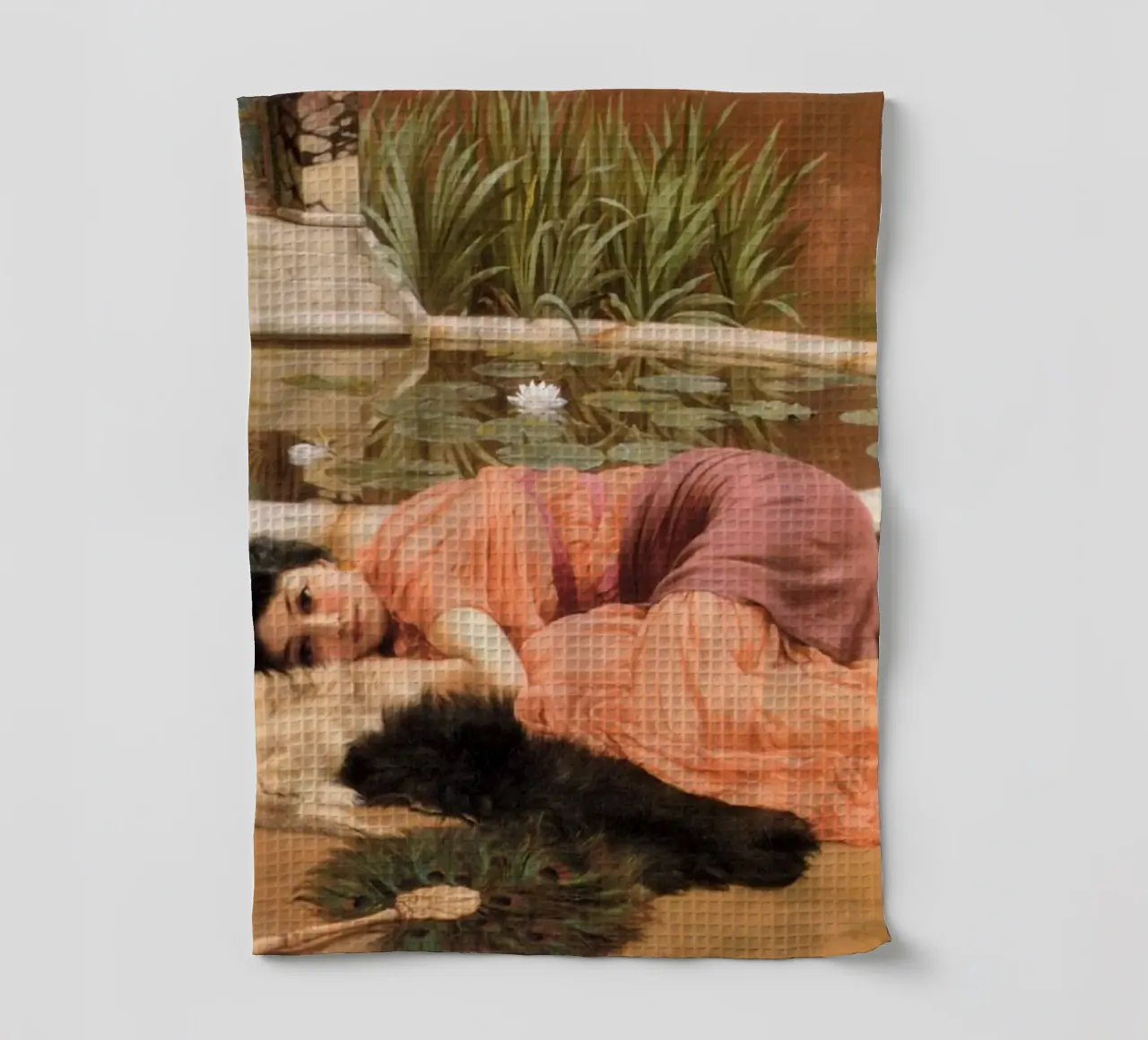 John William Godward - Dolce Far Niente canovaccio da cucina da Timeless Artworks