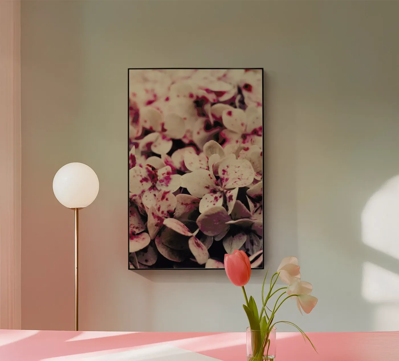 Pink Freckles plexiglass da Ingrid Beddoes