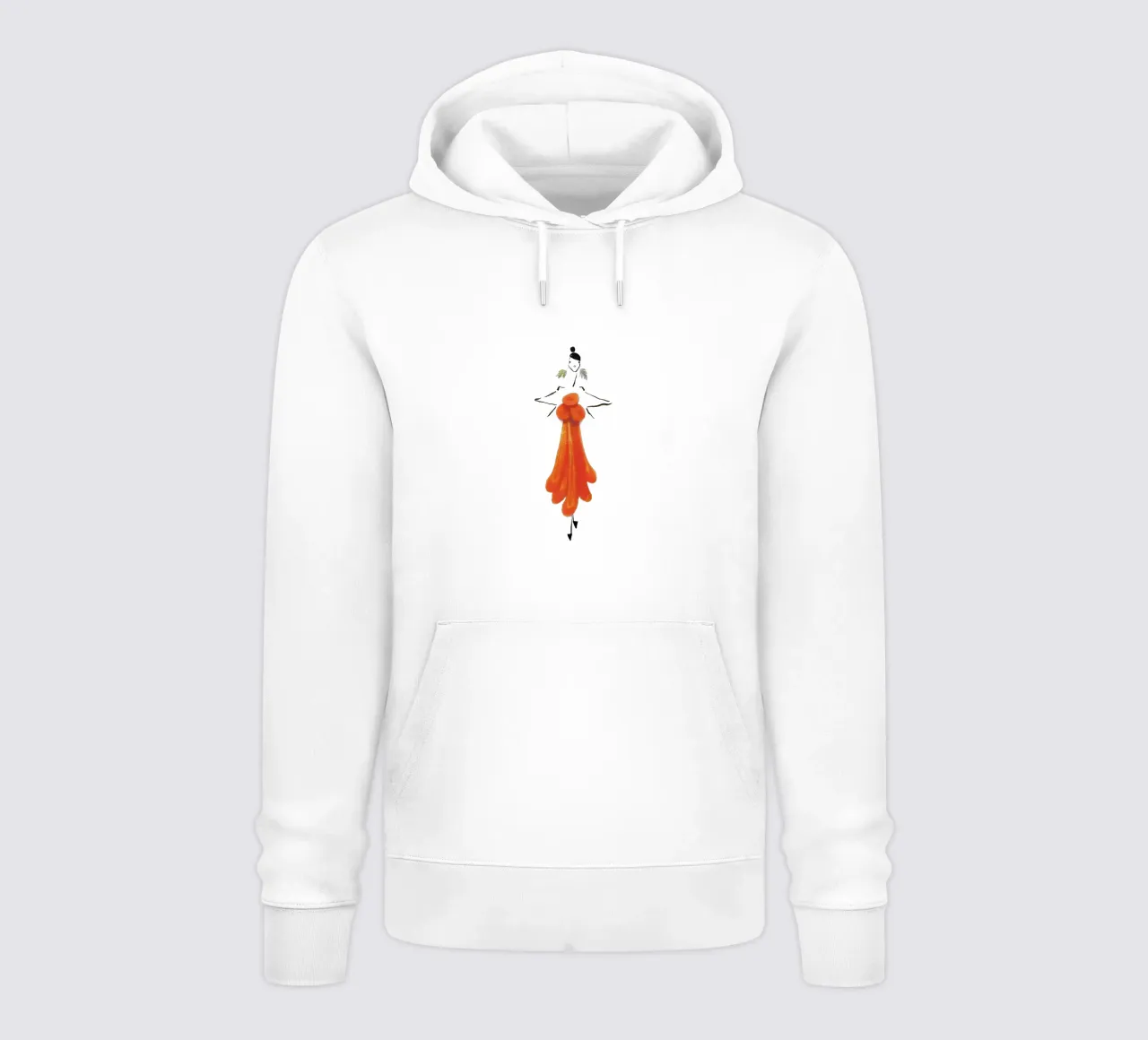 Carrot Fringe felpa con cappuccio da Gretchen Roehrs