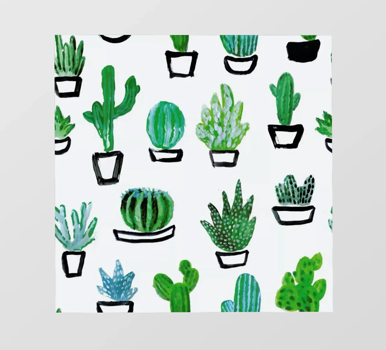 Cacti pellicola backlit da Farina Kuklinski