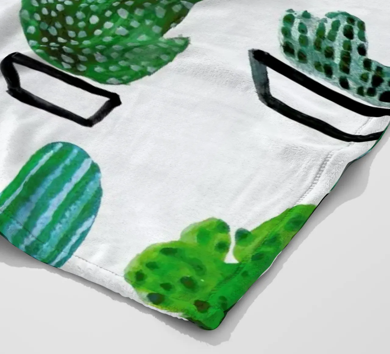 Cacti Fleecedecke von Farina Kuklinski