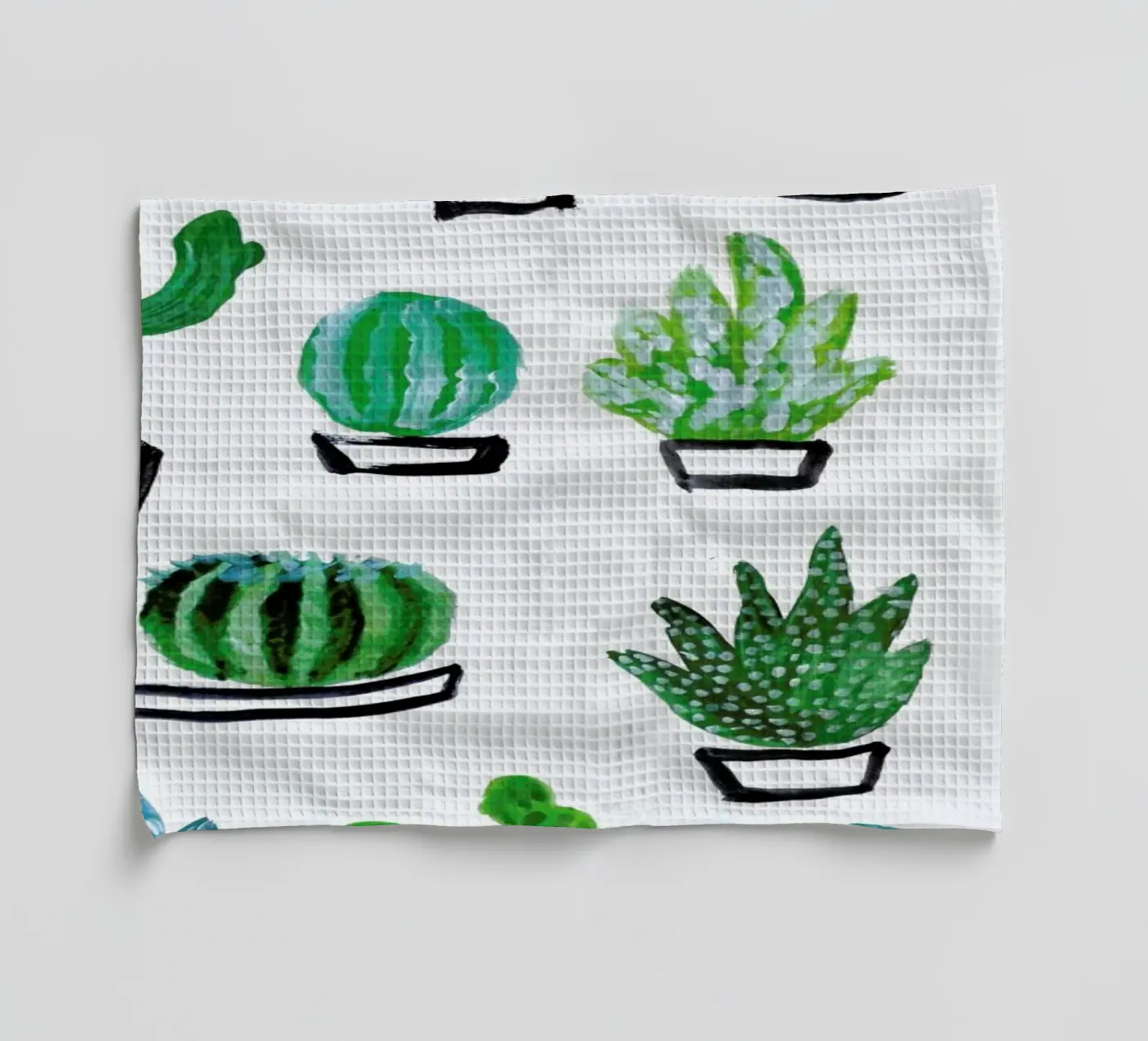 Cacti torchon de Farina Kuklinski