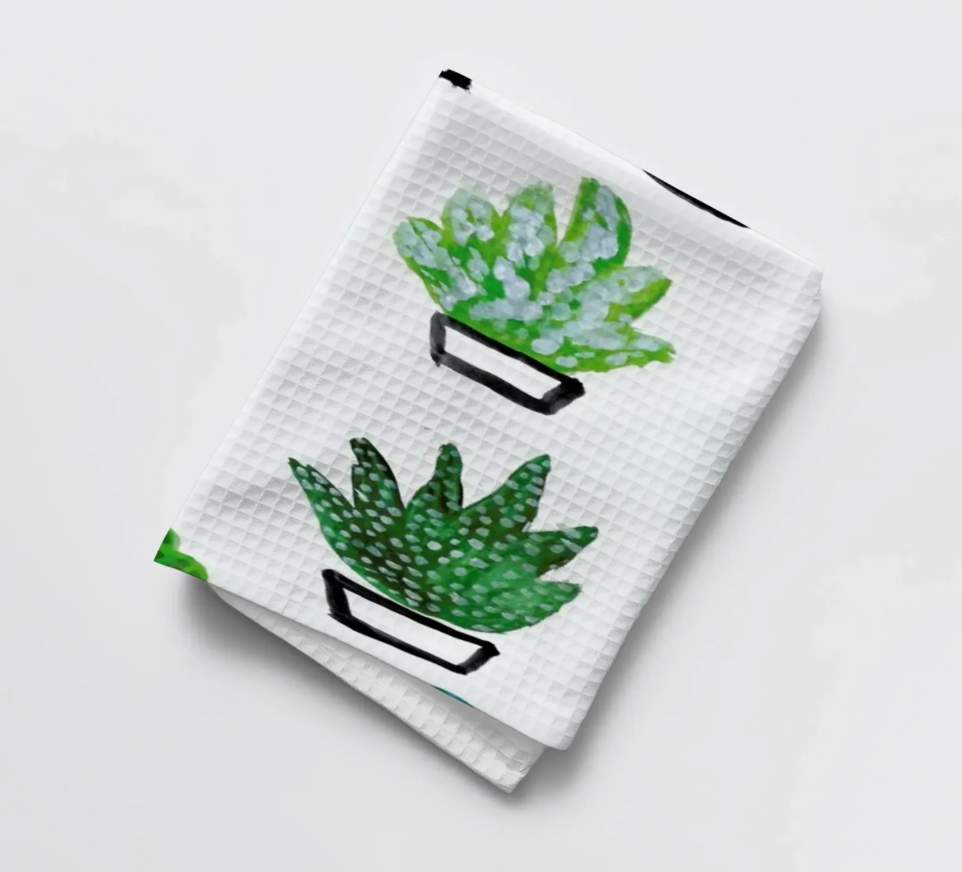 Cacti torchon de Farina Kuklinski