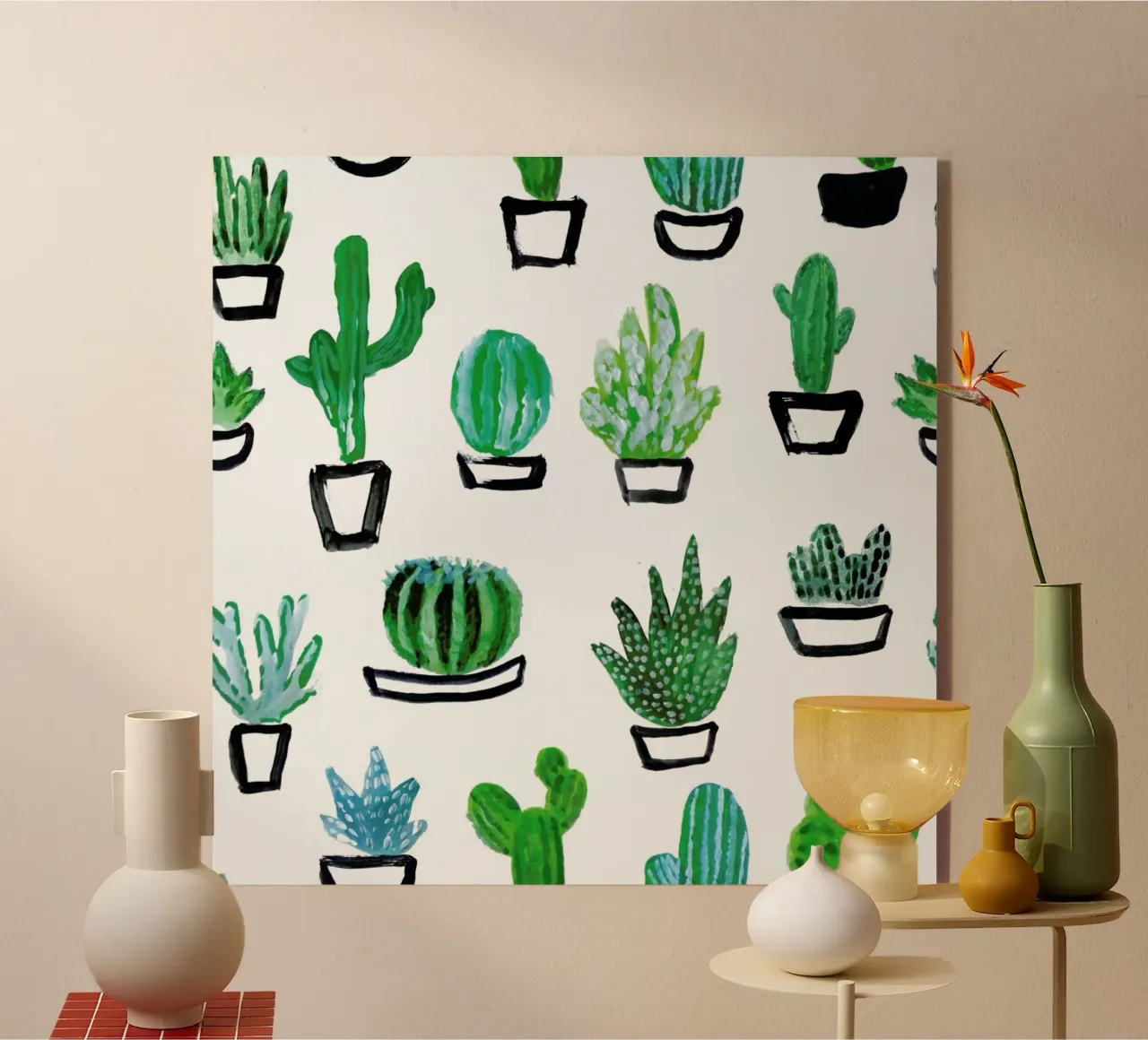 Cacti plexiglass da Farina Kuklinski