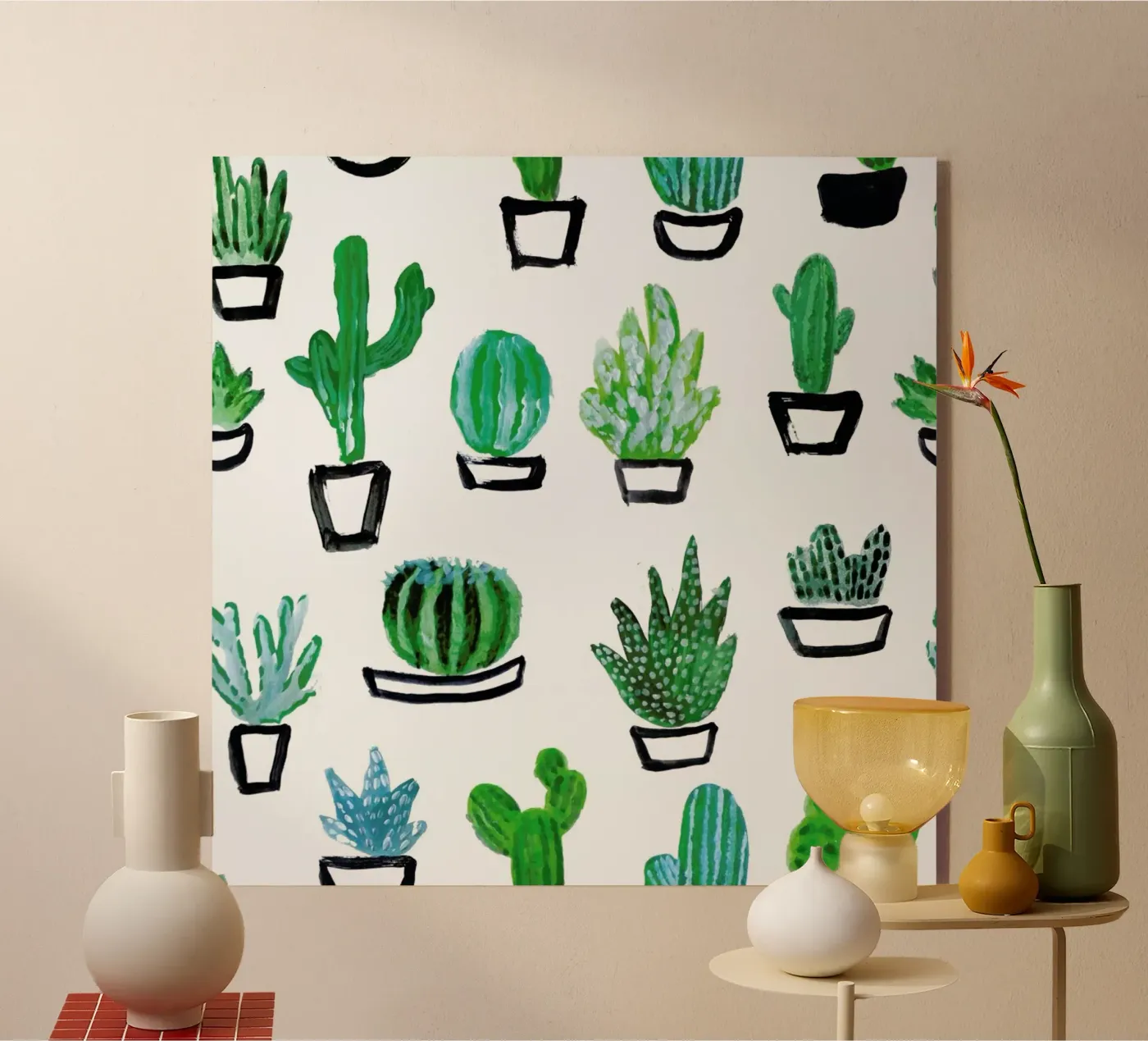 Cacti plexiglass da Farina Kuklinski