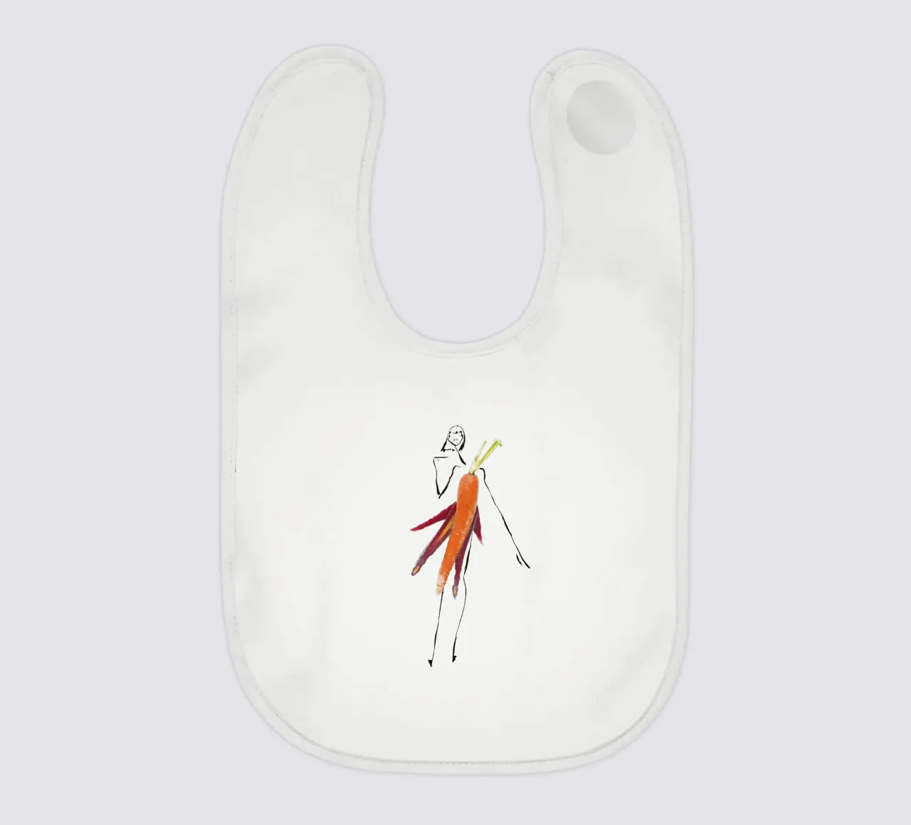 Carrot bavaglino da Gretchen Roehrs