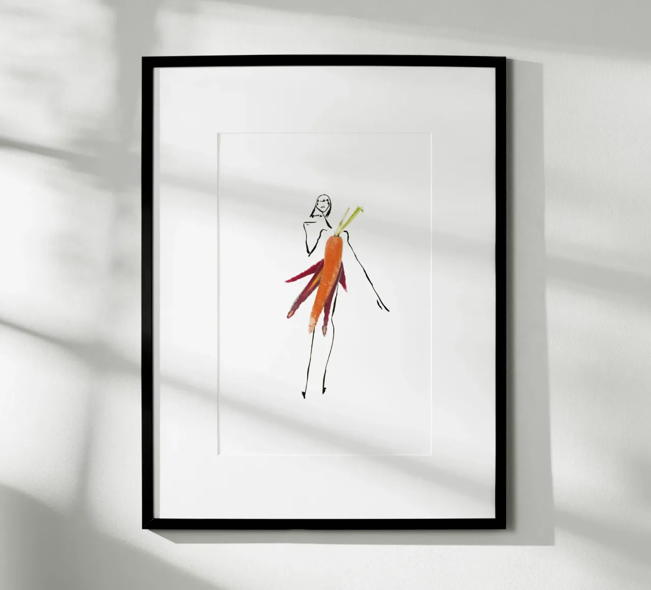 Carrot poster da Gretchen Roehrs